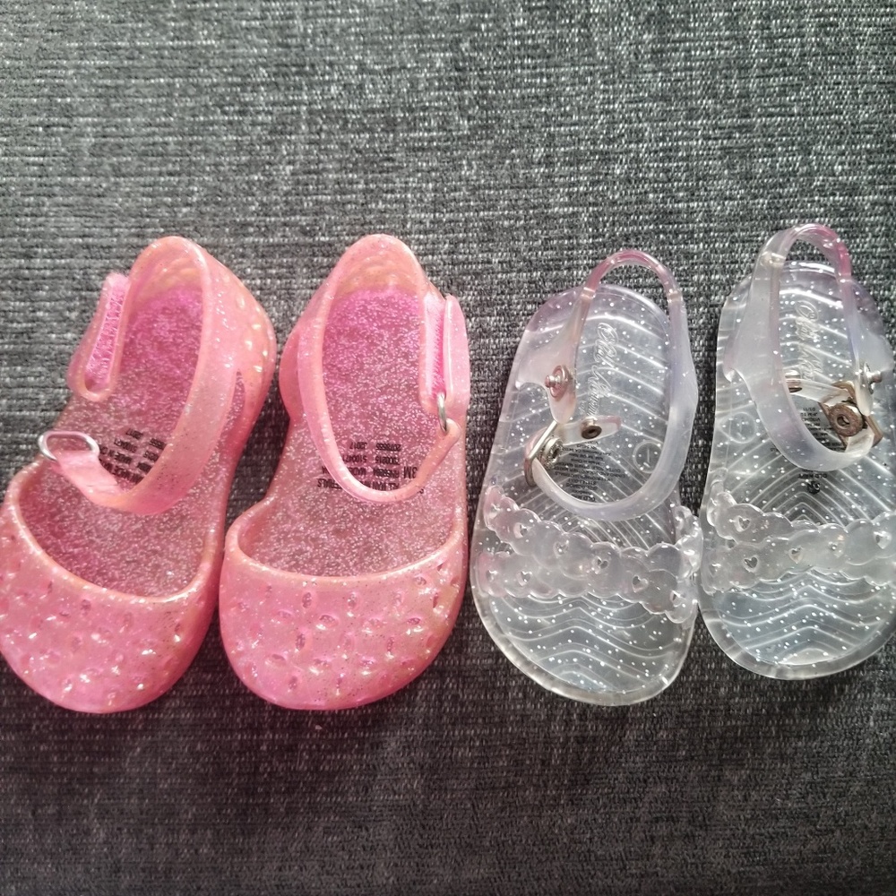 Baby jelly sandals 0-3 months